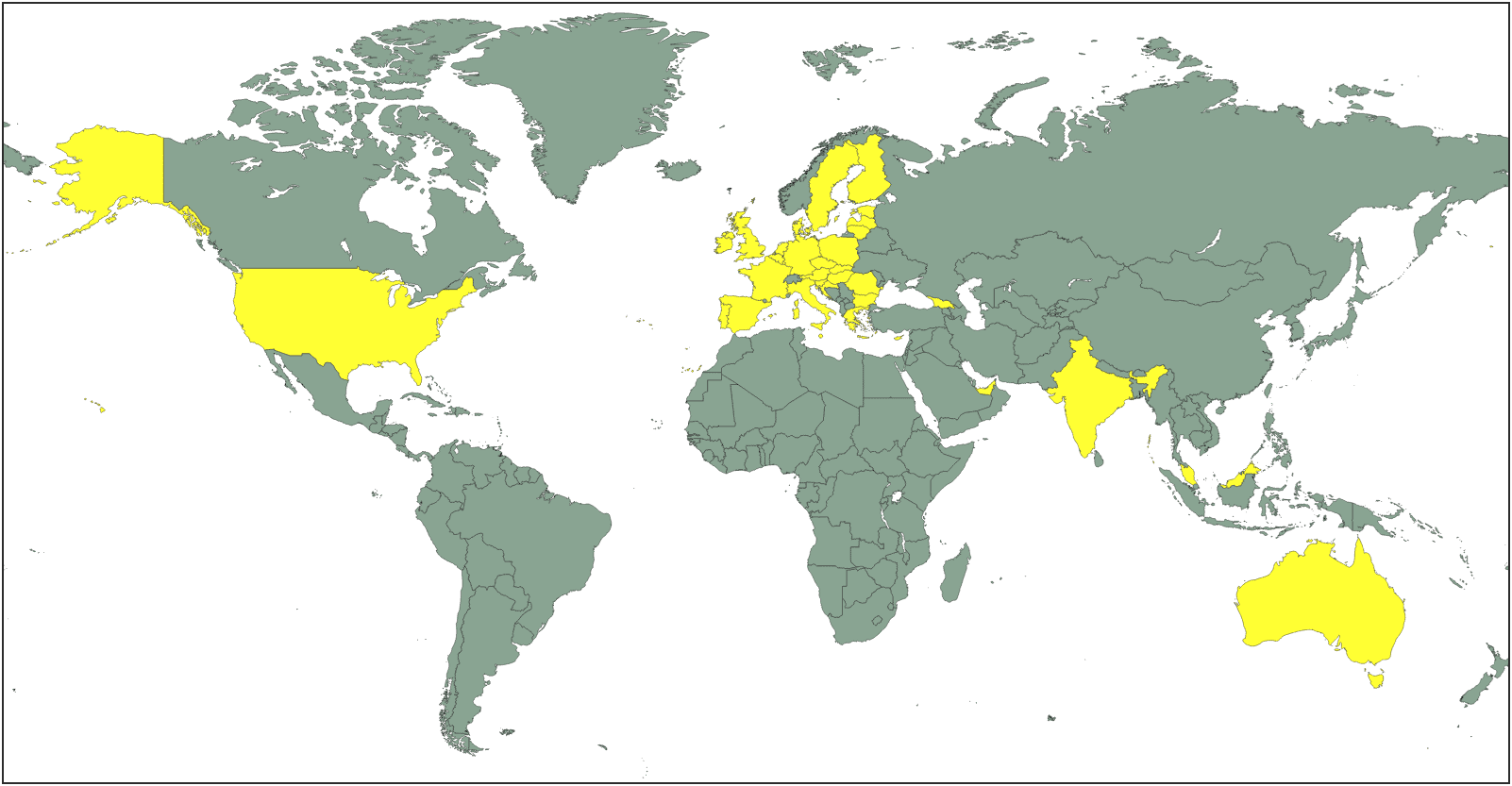 CoreFiling's active engagement with digitial regulatory reporting mandates spans the globe.